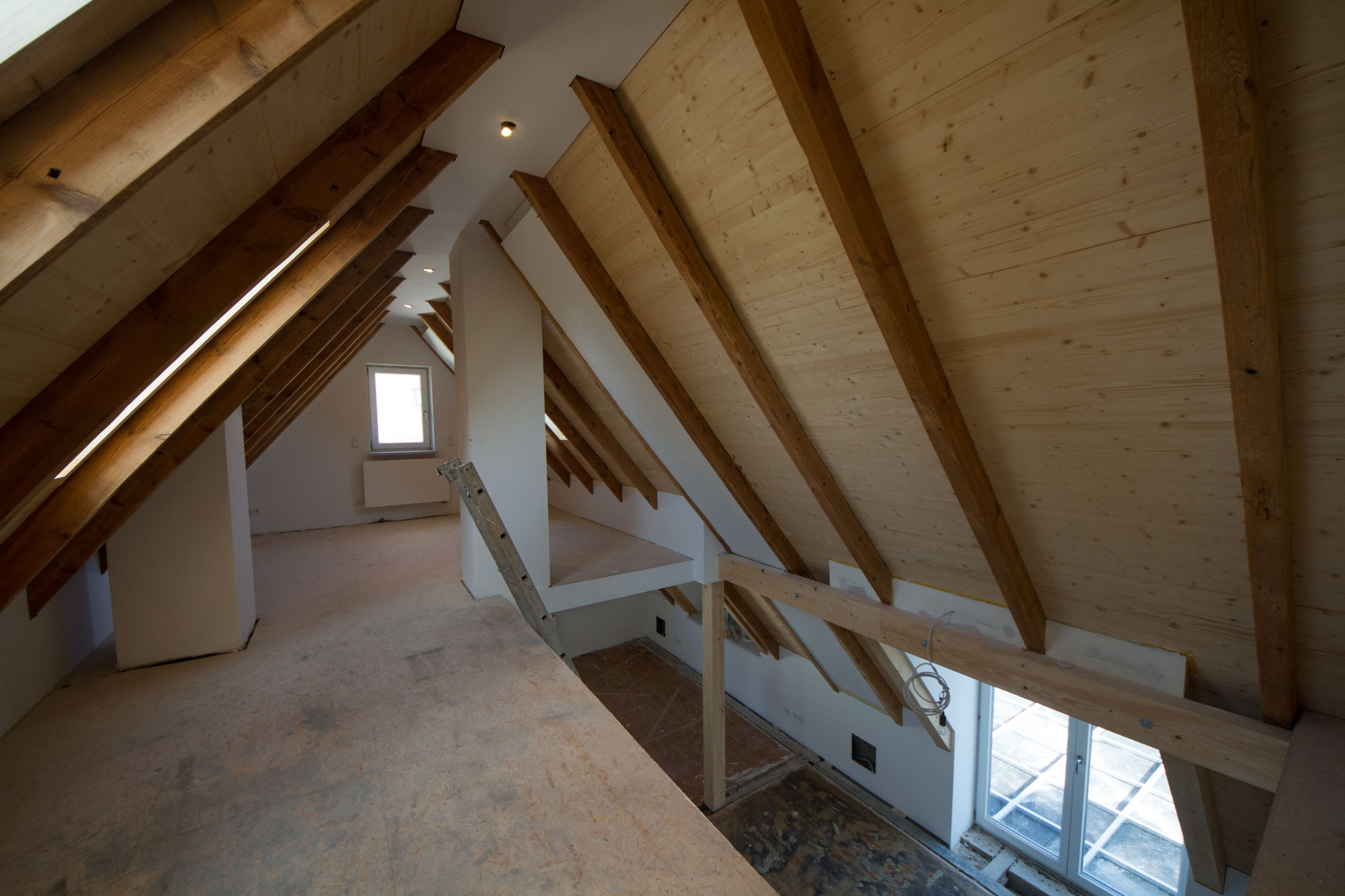 Dachraum im Ausbau